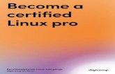 Become a certified Linux pro · 2019-08-23 · Linux-Trainer im Einsatz (bis und mit LPI Level 3). Seine Erfahrungen und sein umfangrei-ches Wissen – auch aus Projekten – vermittelt