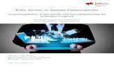 Robo Advisor vs. humane Finanzexpertise · 2020-02-10 · Robo Advisor vs. Humane Finanzexpertise – Gemeinsamkeiten, Unterschiede und Synergiepotenziale im kritischen Vergleich