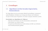 1 Grundlagen - uni-wuerzburg.de...Praktische Informatik I - Algorithmen und Datenstrukturen Wintersemester 2006/07 3. Behauptung Die while–Schleife terminiert, d.h. die zu iterierende