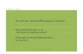 20. Seminar „Kunststoffrecycling in Sachsen...20. Seminar „Kunststoffrecycling in Sachsen“ Altkunststoffpotentiale in der „Restmüllfreien Abfallwirtschaft“ Pilotprojekt