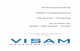 Bedienungsanleitung VISAM TouchBedienpanel VTP-BC120 / VTP ...€¦ · Datenspeicher: 2.5” SATA SSD slot x 1 (optional) LAN: Intel 10/100 Base-T Ethernet controller, IEEE 802.3