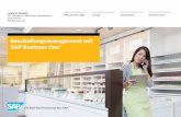 Unternehmen SAP Business One - Versino AG · PDF file Kleine und mittelständische Unternehmen brauchen für effiziente Beschaf­ fungsprozesse eine auf ihre Bedürfnisse zugeschnittene