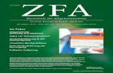 Z FA 2019-07-16آ  Z FA Zeitschrift fأ¼r Allgemeinmedizin German Journal of Family Medicine Juli/August