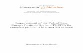 Improvement of the Pulsed Low Energy Positron System (PLEPS) … · 2014-04-30 · iii Abstract This thesis concerns the application and the improvement of the Pulsed Low Energy Positron