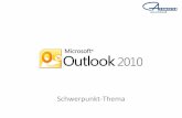 Outlook 2010 - Computer-Akademie · 2017-01-26 · Tastenkombinationen •Lernen Sie jeden Tag eine neue Tastenkombination –z.B. STRG + SHIFT + M (neue E-Mail Nachricht, aus jedem
