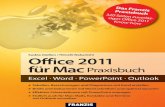 Praxisbuch Office 2011 fأ¼r Mac - Leseprobe 2018-05-29آ  Outlook: Mails, Kontakte, Termine und Aufgaben
