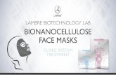 Бионаноцеллюлозные маски - Bionanocellulose Masks · PA3MEP BOJIOKHA K YAAJIEHL,IE nocJIE I-IAI-IECEHVIA VIC110J1b30BAHV1fi/30ŒKTbl YPOBEHb 20HM nneaJ1bHoe