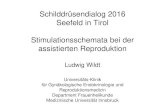 Schilddrüsendialog 2016 Seefeld in Tirol ...€¦ · Schilddrüsendialog 2016 Seefeld in Tirol Stimulationsschemata bei der assistierten Reproduktion Ludwig Wildt Universitäts-Klinik