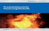 Produktübersicht Feuerungstechnik - DURAG€¦ · Flammenwächter zur Überwachung von Gas- und Ölbrennern sowie kombinierten Gas/ Öl-Brennern Merkmale Überwachung von Gas- und