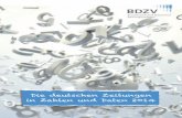 Die deutschen Zeitungen in Zahlen und Daten 2014textlinguistik.pbworks.com/w/file/fetch/101719504/ZDF_2014.pdf · A uß e nw rb g 0,87 0,72 0,09 18,42 Mrd. € - 3,2 % 0,20 0,08 1,10