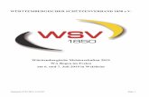 Württembergische Meisterschaften 2019 WA Bogen im Freien ... · 11. 7D Kühnle, Philipp Skam Fellbach-Schmiden ST* 293 308 16 8 601 12 . 1B Herzig, Sven SGi Welzheim ST* 307 292