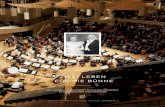 Konzertdirektion Philharmonie Berlin - Zwei Leben für die bühne · seit dem Bestehen der Berliner Philharmonie die Durchführung der traditionsreichen Hohen-fels-Konzerte in einem
