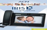 IRIS X User Manual DE Proofread with page numbers DEreps.acneuro.com/ACN-Europe_files/docs/de/ACN_IRIS... · • Das Telefonmenü durch Tippen auf MENÜ im Ruhebildschirm aufrufen
