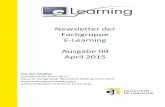 Newsletter der Fachgruppe E-Learning Ausgabe 09 · PDF file 2018-11-07 · Newsletter der GI-Fachgruppe E-Learning No. 9 – April 2015 II. Neue GI-Fachgruppe "Berufliche Bildung Informatik