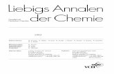 Liebigs Annalen der Chemie - epub.ub.uni-muenchen.de · A new asymmetric synthesis of α-amino acids is presented. This synthesis is based on the chiral l,4-oxazine-2,5-diones 5 and