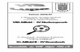 VfB Allfeld - SV Neckargerach SV Neckargerach.pdf · über den Torzaun. In der 18. Minute nutzen die Schollbrunner dann einen gut vorgetragenen Angriff zum Anschlußtreffer. Doch