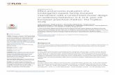 Effect and process evaluation of a kindergarten-based ... · Effect and process evaluation of a kindergarten-base d, family-involved intervention with a randomized cluster design