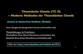 Theoretische Chemie (TC II) { Moderne Methoden der ... · Theoretische Chemie (TC II) { Moderne Methoden der Theoretischen Chemie eLecture 6: Hartree-Fock Verfahren: Uberblick Irene
