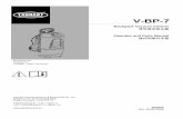 Backpack Vacuum Cleaner Operator and Parts Manual 操作和零件 … · 2014-01-31 · Tennant Cleaning Systems & Equipments Co., Ltd Building 1, No. 3777 Caoying Road Qingpu Shanghai,