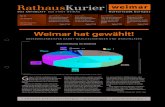 RathausKurier - Weimar - Stadt  · ThürKO) vom 28.01.2003 (GVBl. S. 41) – in den jeweils geltenden Fassungen – oder auf der Grundlage dieses Gesetzes erlassener