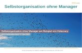 Selbstorganisation ohne Manager - REINVENTING ......11/06/15 Emrys Consulting, Kurt Specht 1 Selbstorganisation ohne Manager Emrys Consulting, Kurt Specht, kurt@emrys-consulting.net,