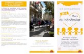Programme mois bénévolat - Ville de Saint-Rémy-de-Provence · du bénévolat Mois vie associative Maison des associations Espace de la Libération 13210 Saint-Rémy-de-Provence