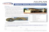 Allplan Add-In Holzhausplaner ALLPLAN Add... · 2018-04-12 · - Balkenlage - Stahlträger - Abgraten/auskehlen - Eck-/Längsverblattung - Gerberstoß - Freie Markierung - Hakenblatt,
