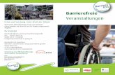 Barrierefreie - Sozialwerk St. Georg€¦ · Das Team von Barrierefrei im Sauerland (BiS) kümmert sich darum, dass Ihre Veranstaltung barrierefrei wird. Das machen wir gemeinsam