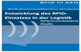 Entwicklung des RFID- Einsatzes in der Logistik · 2011-09-27 · Inhaltsverzeichnis 5 RFID ))) AZM Profile der Autoren 4 Vorwort 7 1 Zusammenfassung 9 2 Ausgangssituation und Hintergrund