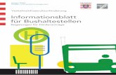 Informationsblatt für Bushaltestellen - Hessen Mobil...schen barrierefrei zugänglich und nutzbar sein. Hierbei sind die Vorgaben zu beachten, die sich aus dem Ge-setz zur Gleichstellung