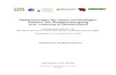 Optimierungen für einen nachhaltigen Ausbau der ......Optimierungen für einen nachhaltigen Ausbau der Biogaserzeugung und -nutzung in Deutschland Autoren Projektleitung Regine Vogt