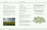 6. EUM Fachtagung - uni-flensburg.de€¦ · Energieforschung für die Zukunft Moderation: hristian Jussen Vorstellung Forschungsvorhaben SINTEG - NEW 4.0 hristian Jussen ... Das