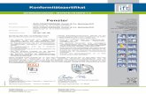 Zertifikat FH1 Süd-Fensterwerk 2019-04-24 · Walter-Kolb-Straße 1-7 D – 60594 Frankfurt am Main ift Rosenheim GmbH Zertifizierungs- und Überwachungsstelle Theodor-Gietl-Str.