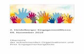 2. Heidelberger EngagementMesse 09. November 2019 · 2019-11-08 · Hauswirtschaftliche Mitwirkung (offener Mittagstisch) / Vorbereitung u. Nachbereitung von Festen und kulturellen
