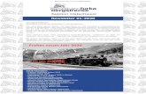 Newsletter 01-2020 · Newsletter 01-2020 Geschätzte Mitglieder Geschätzte Freunde der Dampfbahn Furka-Bergstrecke Das Jahr 2019 gehört definitiv der Geschichte an. Die Dampfbahn
