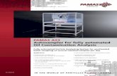 PAMAS AS3 Autosampler for fully automated Oil ... · PAMAS AS3 Autosampling system for almost every application The fully automated PAMAS AS3 autosampling system ana-lyses high quantities