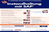 Instandhaltung mit SAP - wsc.biz · Effiziente Instandhaltungsprozesse mit der Neptune UX-Platform Franceso Puglisi, Infraserv GmbH & Co. Höchst KG Harald Rodler, Fink IT-Solutions