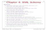 4. XML Schema Chapter 4: XML Schema 4-1users.informatik.uni-halle.de/~brass/xml10/c4_schem.pdf · 4. XML Schema 4-2 Objectives After completing this chapter, you should be able to: