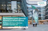 Die Perspektive global agierender Konzerne am Beispiel Siemens · Page 4 November 2017 © Siemens AG 2017 GS SRE Siemens focus on E-A-D leads to changes in product portfolio and space