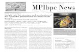 MPIbpc News dec05ulliMPIbpc News Karl-Friedrich-Bonhoeffer-Institut 11. Jahrgang Göttingen Ausgabe Nr. 12 Dezember 2005 Zusammenfassung Schaltbare Proteine, die sich durch Be-strahlung