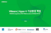 VMware | Hyper-V 가상환경백업 - Amazon Web Services€¦ · 경쟁사비교 1. 스펙상기능은있으나한글환경을지원하지않고정확히는OS를재설치한후파일을복구해주는것으