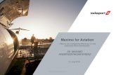 Maximo for Aviation · Swissport International Ltd. 9 SWISSPORT - THE WORLD’S LEADING GROUND HANDLING COMPANY SWISSPORT AT GLANCE Swissport International Ltd. is the global leader