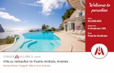 Welcome to paradise · Villa zu verkaufen im Puerto Andratx, Andratx Unique Mallorca Dieses Objekt wird Ihnen von Unique Mallorca Real Estate angeboten. Das über 15 jahre bestehende