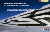 Moderne Architektur im Languedoc-Roussillonat.media.france.fr/sites/default/files/document/press_kit/Languedoc... · Moderne Architektur im Languedoc-Roussillon : Eine Region des
