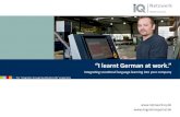 The “Integration through Qualification (IQ)” programmelanguageforwork.ecml.at/Portals/48/ICT_REV_LFW... · Tips and ideas for companies and institutions In this brochure, we will