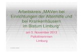 Arbeitskreis „MAVen bei Einrichtungen der Altenhilfe und ...diag-mav-limburg.de/sonstiges/Arbeitskreise/... · Die BK erhöht am 13.6.2013 für die Ärzte die Tabellenwerte rückwirkend