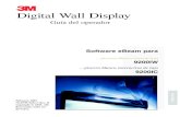 Digital Wall Displaymultimedia.3m.com/mws/media/390586O/3mtm-dwd-og-software... · 2012-01-25 · Para conﬁgurar su sistema: 1. Conﬁgure el hardware del eBeam. Consulte Conﬁguración