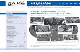 12 impulse 3 2009 - GABAL e.V. · Inhalt Ofﬁ zielles Organ der GABAL e.V. impulse für Ihre erfolgreiche Unternehmens- und Persönlichkeitsentwicklung ® impulse Editorial 2 Ausgabe