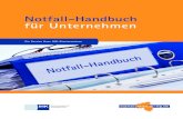 Notfall-Handbuch für Unternehmen · Ansprechpartner für Existenzgründer und Unternehmer in Rheinland-Pfalz IHK Starterzentren in Rheinland-Pfalz Notfall-Handbuch für Unternehmen