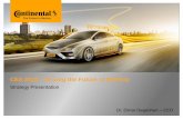 CES 2018 Driving the Future of Mobility - Continental USA€¦ · 09/01/2018  · 6 Hella: according to Jeffries Research 7 Delphi 2016 sales represent company communication from
